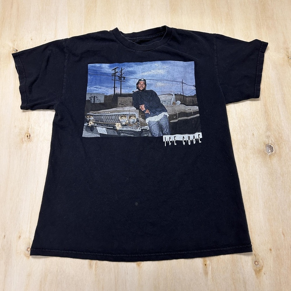 Ice Cube Lowrider Shirt Mens Medium Black MF Rap Hip Hop Graphic Tee T-Shirt